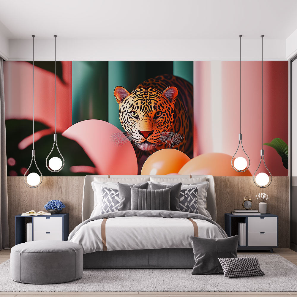 Leopard wallpaper | Modern Exotic Design