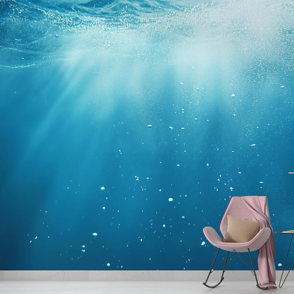 Ocean Wallpaper | Soothing Marine Depth Wall Mural