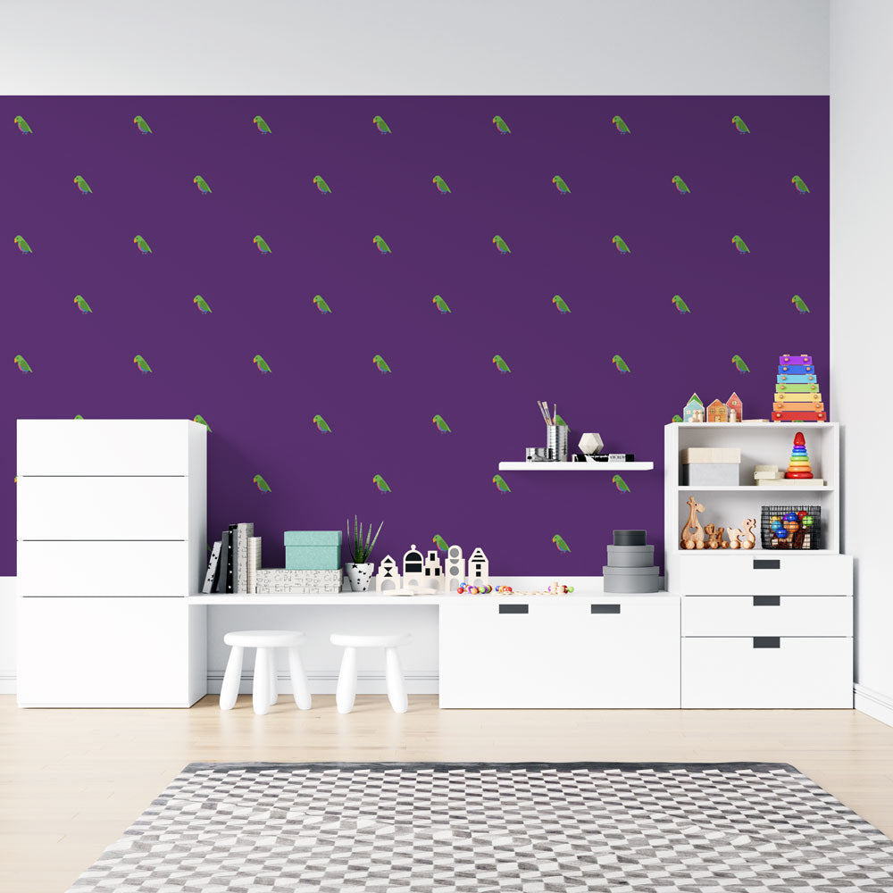 Parrot Wallpaper - Pattern Vibrant and Playful