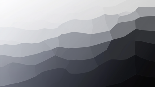 B&W Gradient Wallpaper | Wavy Textured Geometric Wall Mural