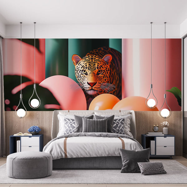 Leopard wallpaper | Modern Exotic Design
