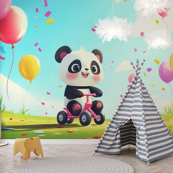 Panda Wallpaper | Outdoor Birthday Party Wall Mural