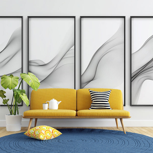 Abstract Wallpaper | Organic Patterns in Black and White