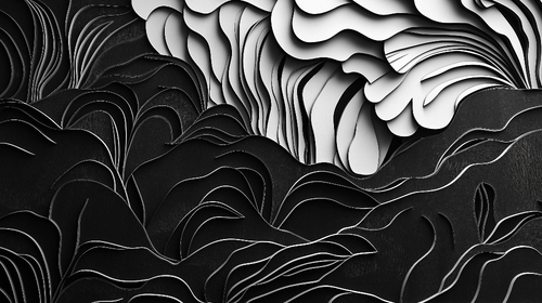 Abstract Wallpaper | Dynamic Wave Wall Mural