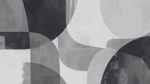 Abstract Wallpaper | Fresh Black and White Painting