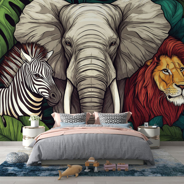 Savannah Animal Wallpaper | Wild Elegance in Nature