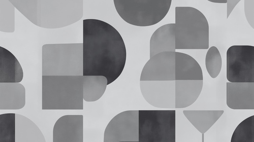 70s Wallpaper | Abstract Black White Art