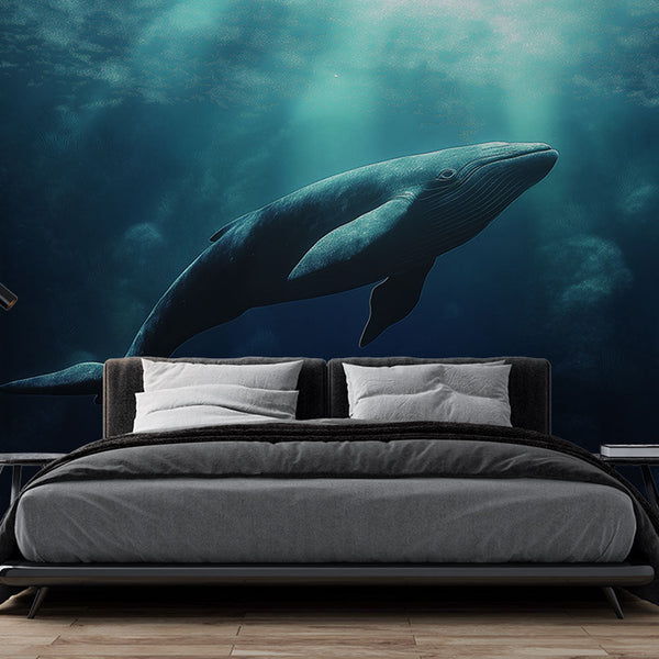 Whale Wallpaper | Majestic Whale in Marine Depths