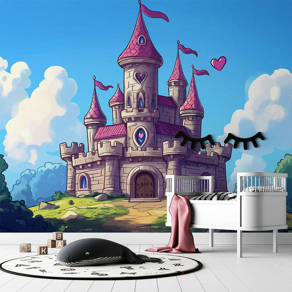 Fairytale Castle Wallpaper | Romantic Details Mural