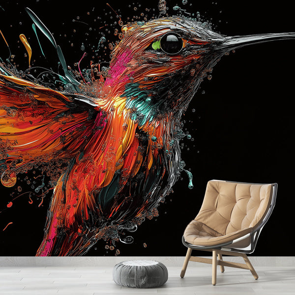 Hummingbird Wallpaper | Colorful Dynamic Bird in Motion