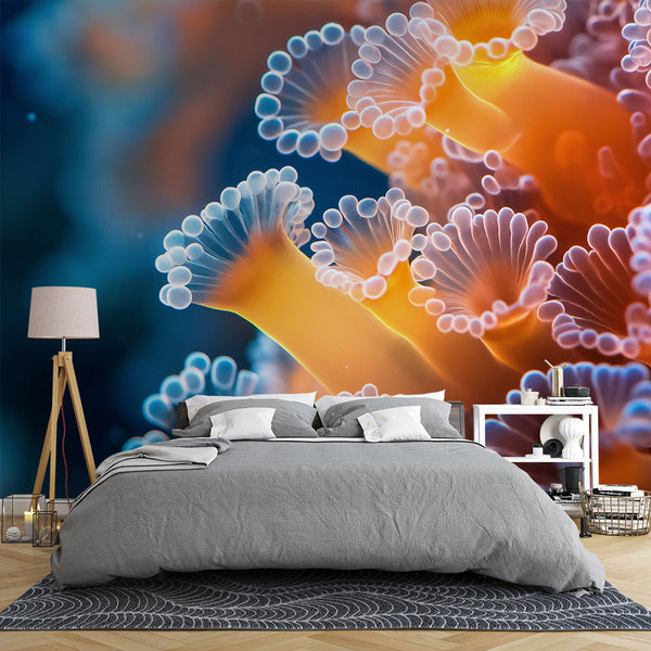Coral Detail Wallpaper | Marine Depths Wall Mural