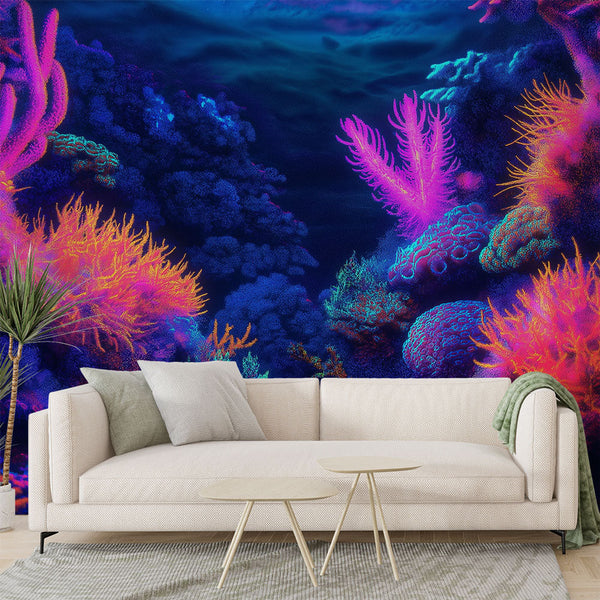 Marine Ecosystem Coral Wallpaper | Wall Mural
