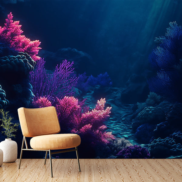 Coral wallpaper | Vibrant underwater scene with colorful corals
