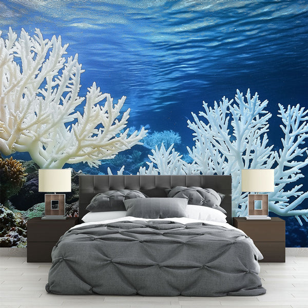 Coral Wallpaper | Vibrant Underwater World with Multicolour Reefs