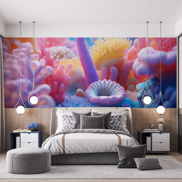 Coral wallpaper | Colorful underwater adventure wall mural