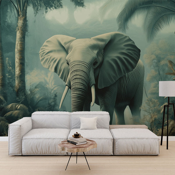 Elephant Wallpaper | Majestic Jungle Scene