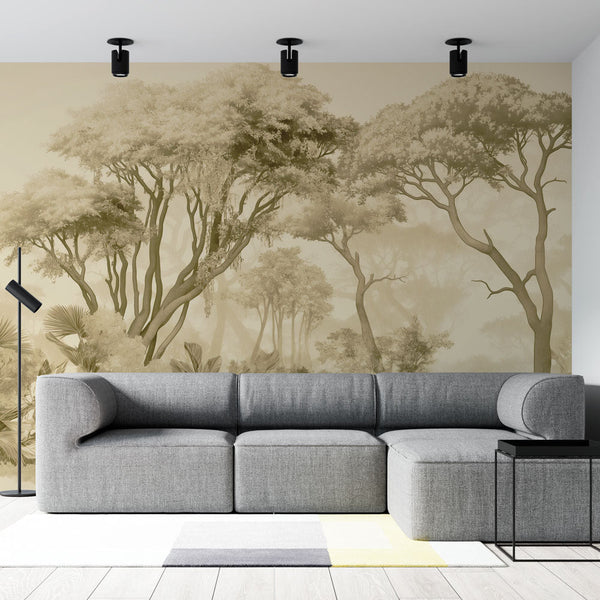 Elephant Wallpaper | Forest All in Retro