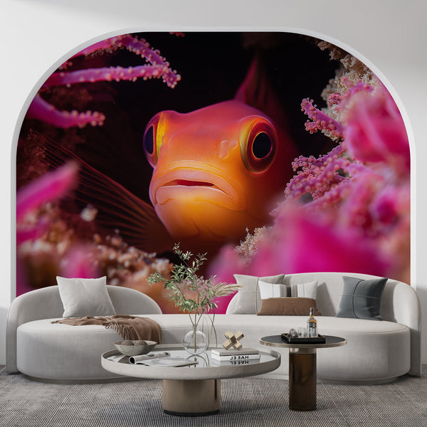 Reef Discovery Wallpaper | Coral Hideaway Wall Mural