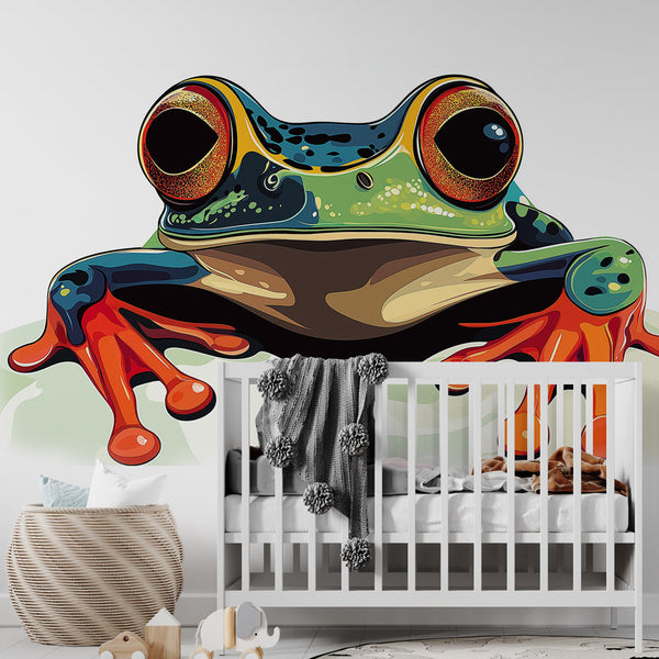 Frog Wallpaper | Vibrant Frog in Brilliant Colors