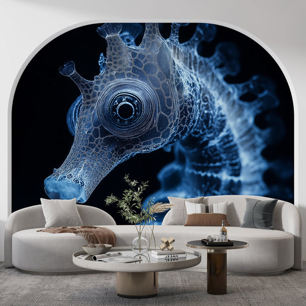 Seahorse Wallpaper | Magnificent Pattern with Fine Details