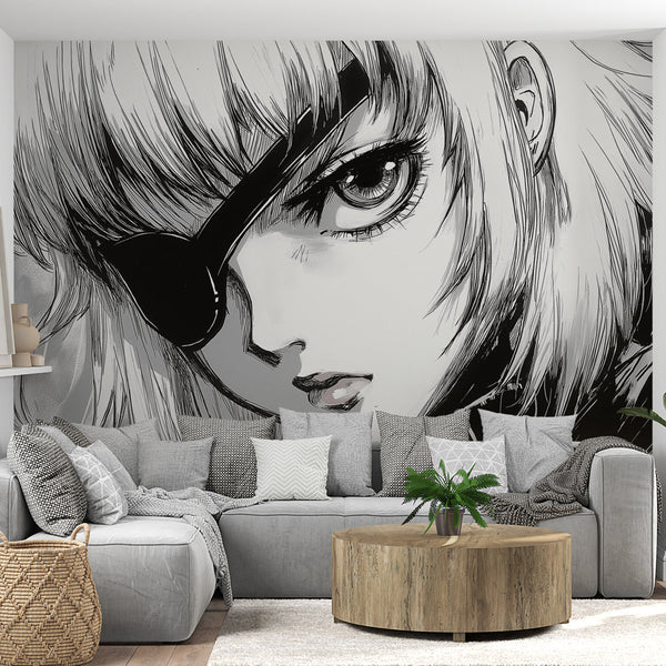 Manga Wallpaper | Charismatic Character Portrait