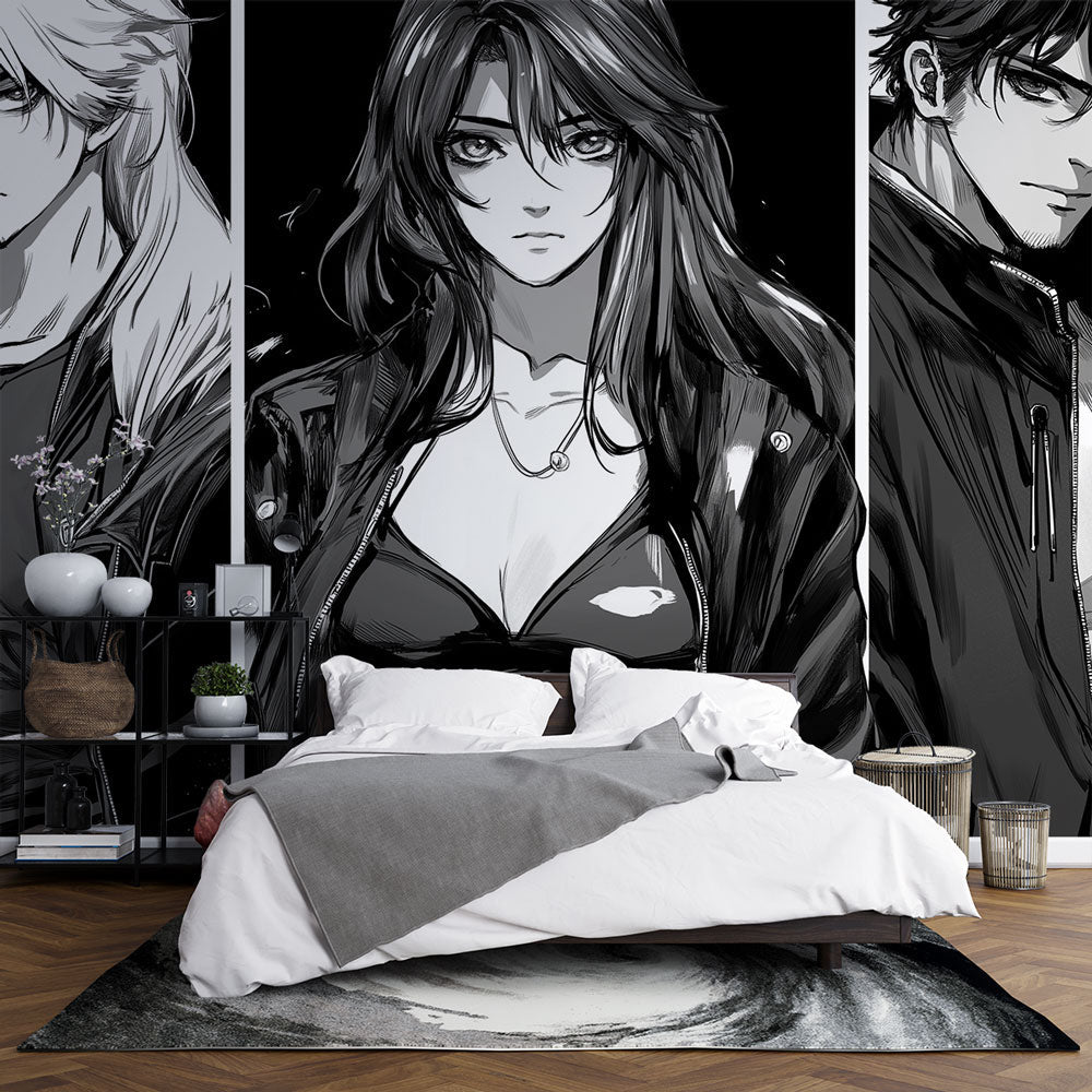 Manga Wallpaper | Trio of Charismatic Heroes