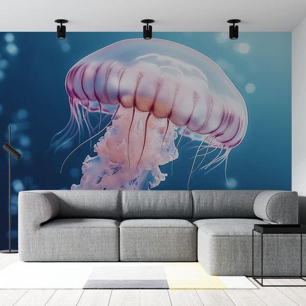 Jellyfish Wallpaper | Colourful Calming Marine Medusa