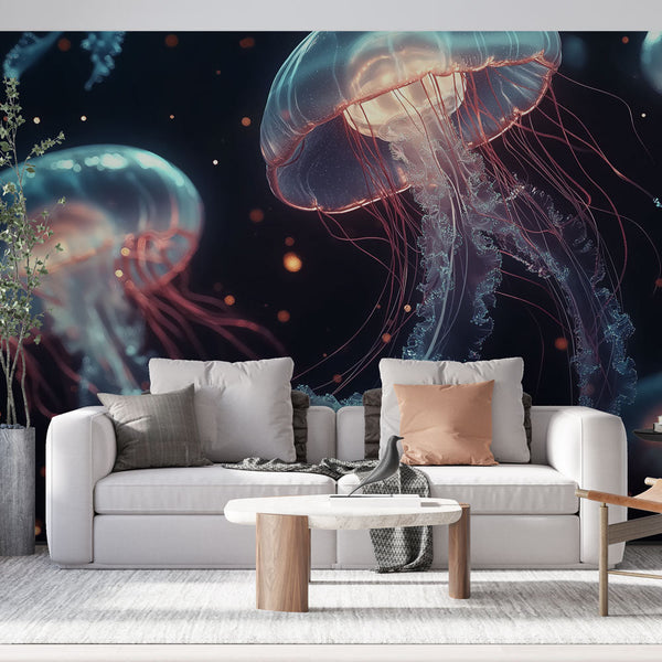 Jellyfish Wallpaper | Stunning Luminescent Aquatic Medusas