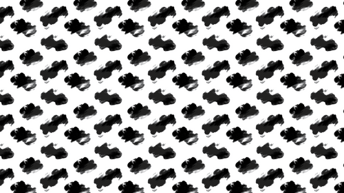 Abstract Clouds Wallpaper | B&W Brushstroke Wall Mural