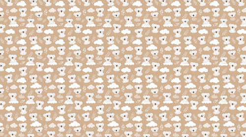 Cute Koala Wallpaper | Koalas, Clouds, and Soft Leaves