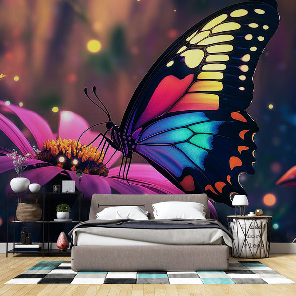 Butterfly Wallpaper | Exquisite Butterfly in Fairytale Garden