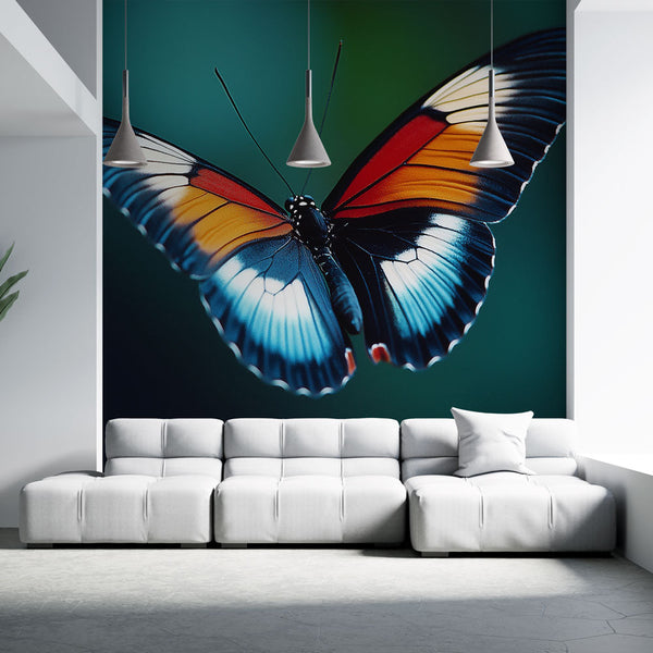 Butterfly wallpaper | Dazzling motif with vivid colors