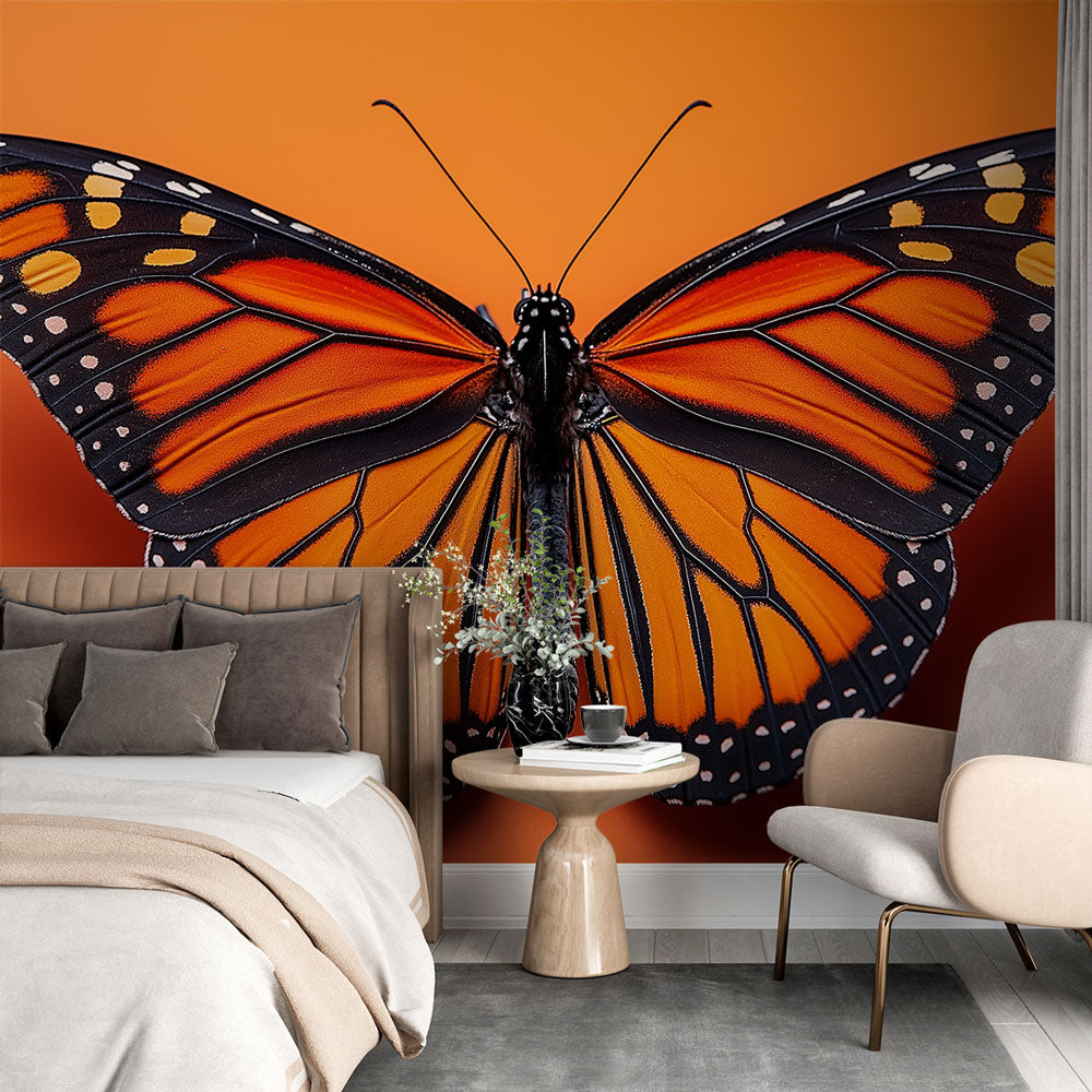 Butterfly Wallpaper | Elegant Vibrant Color Motif