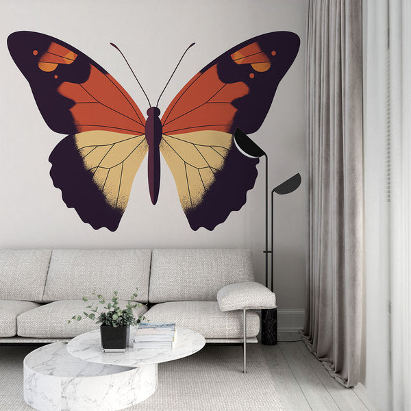 Butterfly Wallpaper | Stylized Colorful Illustrations