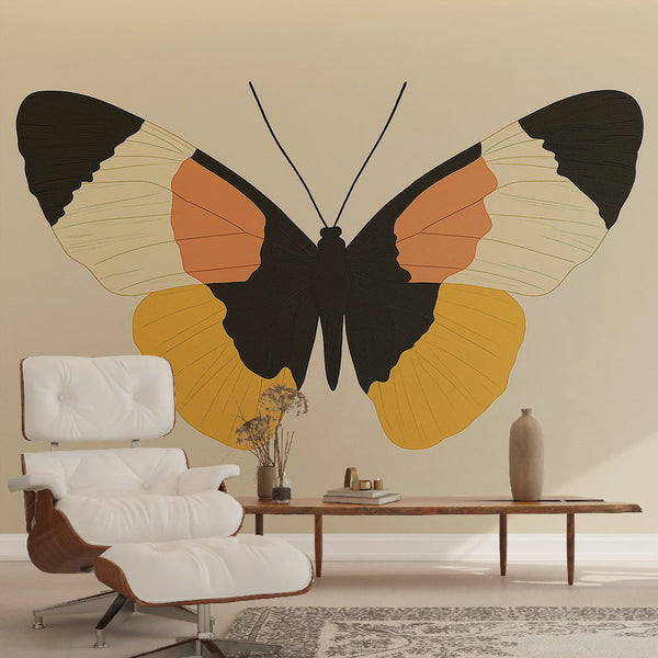 Colorful Butterfly Wallpaper | Graphic Design Wall Mural
