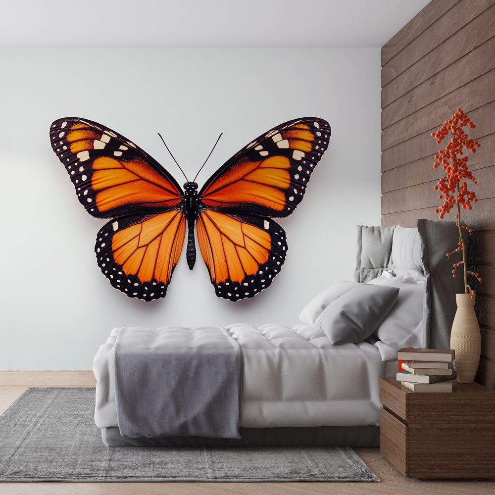 Butterfly Wallpaper | Monarch Butterfly in Radiant Colours