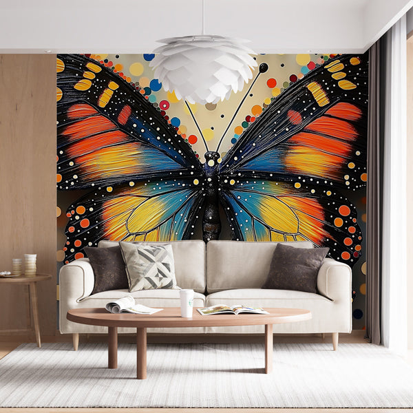 Butterfly Wallpaper | Majestic Colors on Dynamic Background