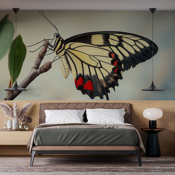 Butterfly Wallpaper | Delicate Colourful Butterfly Motif