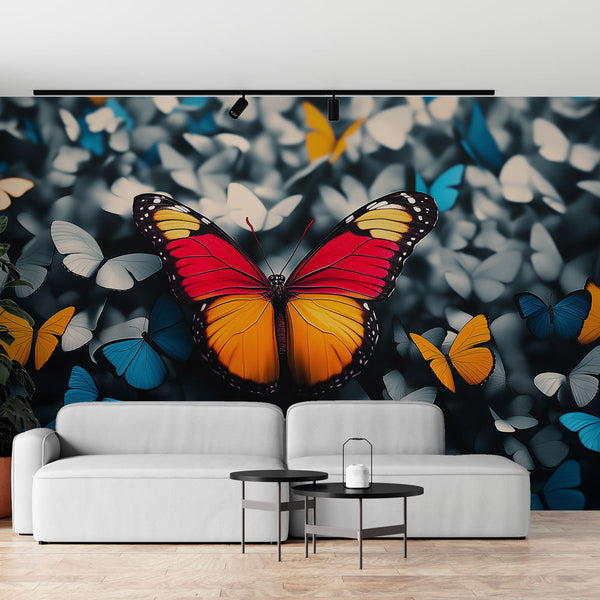 Colourful Butterflies Wallpaper | Enchanted Vibrant World