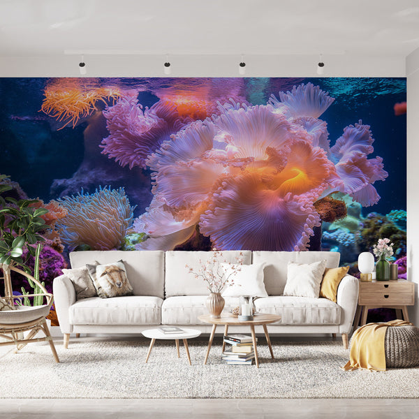 Coral Reef Diving Wallpaper | Vivid Wall Mural