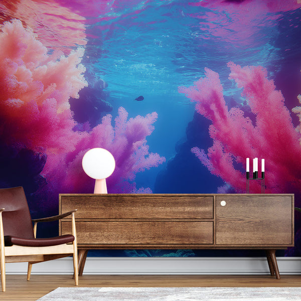 Coral Underwater Landscape Wallpaper | Wall Mural