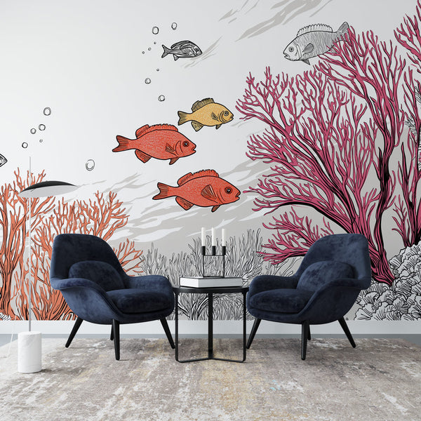 Underwater Wallpaper | Colorful Fish and Detailed Corals