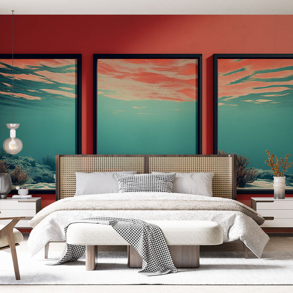Underwater Coral Wallpaper | Serene Ocean Wall Mural