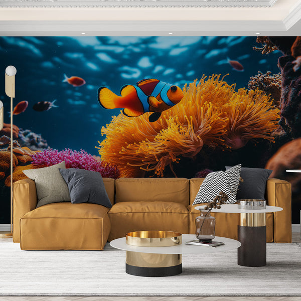Underwater World Wallpaper | Reef and Fish Wall Mural