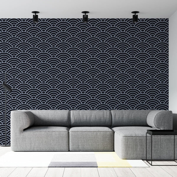 Japanese Wallpaper - White & Black Inspired Design