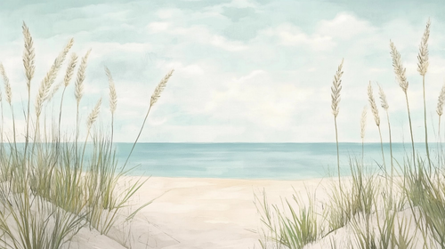 Beach Wallpaper | Soothing Seascape Wall Mural