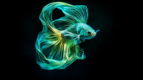 Betta Fish Wallpaper | Aquatic Burst of Color