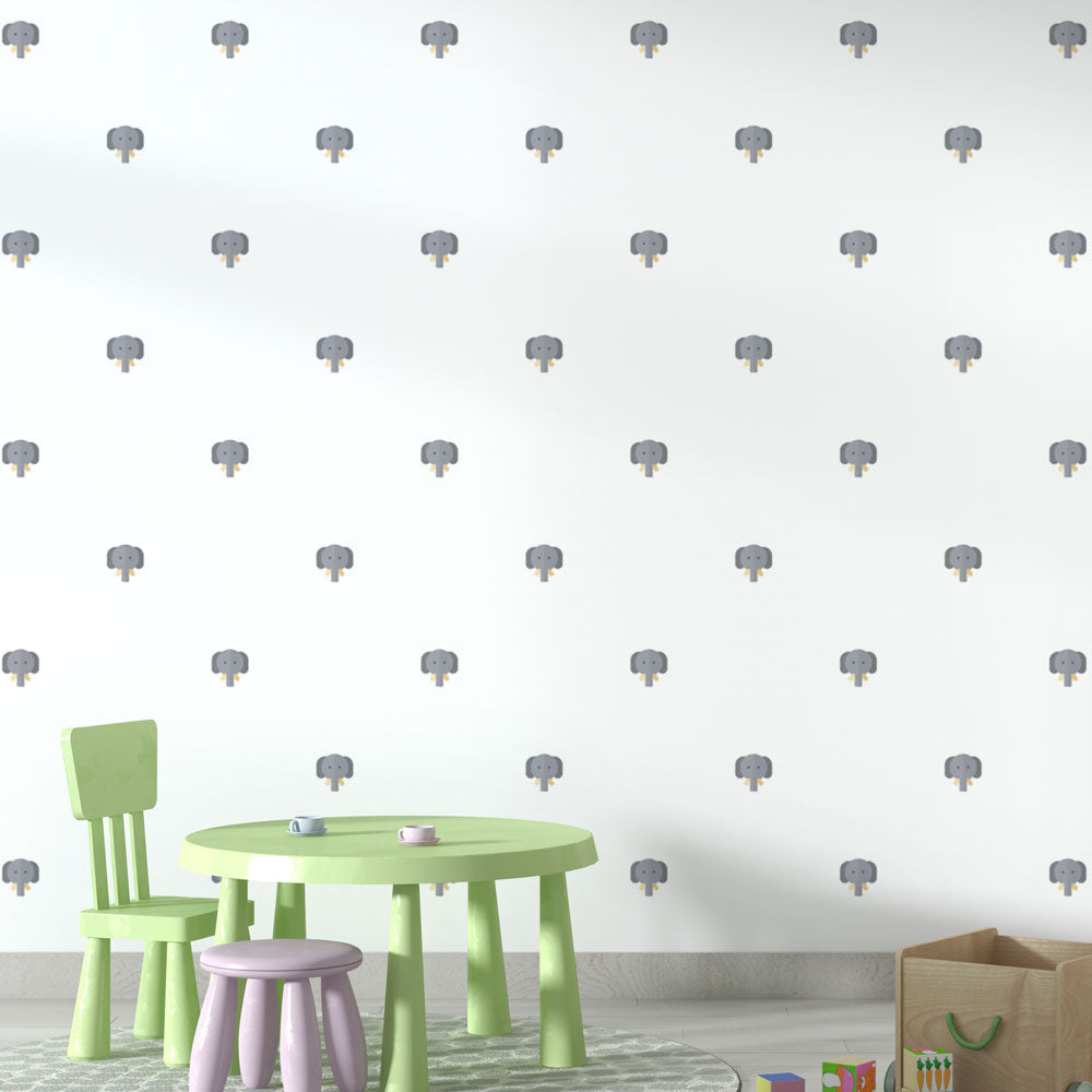Elephant Wallpaper - Adorable Pattern for Chambre Kids
