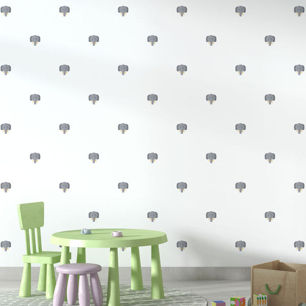 Elephant Wallpaper - Adorable Pattern for Chambre Kids