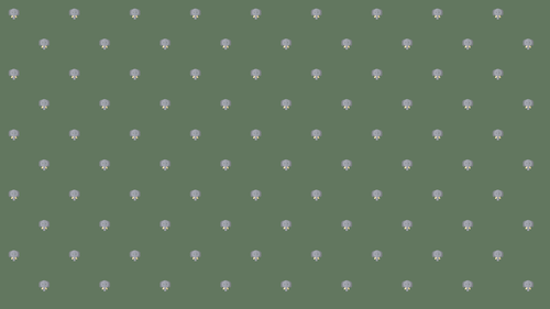 Designer Wallpaper - Pattern Mignon on Green